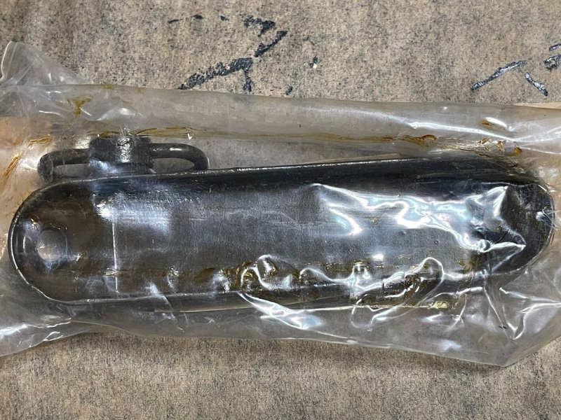 SCHULTERSTÜTZENKAPPE ORIGINAL IMI UZI & MP2 STAHLPLATTE für HOLZSCHAFT ERSATZTEI, auch für DEKOWAFFE – Bild 2