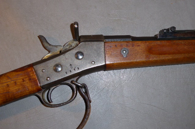 Remington Rolling Block Gewehr- Militärisch- Carl Gustaf Mod. 1875 mit Bajonett. Kal. 8 x 58 RD. – Bild 2