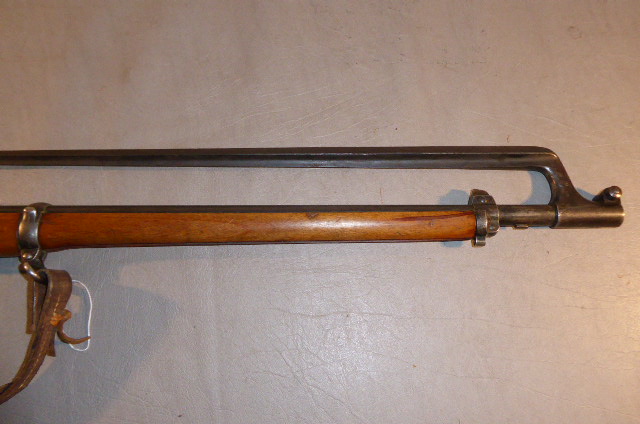 Remington Rolling Block Gewehr- Militärisch- Carl Gustaf Mod. 1875 mit Bajonett. Kal. 8 x 58 RD. – Bild 6