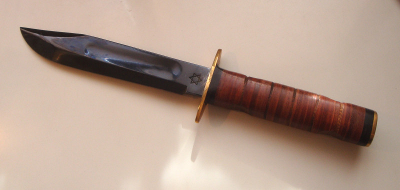 Bajonett Commando Messer Israeli Sheffield – attēls 2