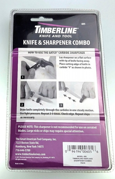 Timberline, Taschenmesser mit Hartmetall-Schärfer – εικόνα 2