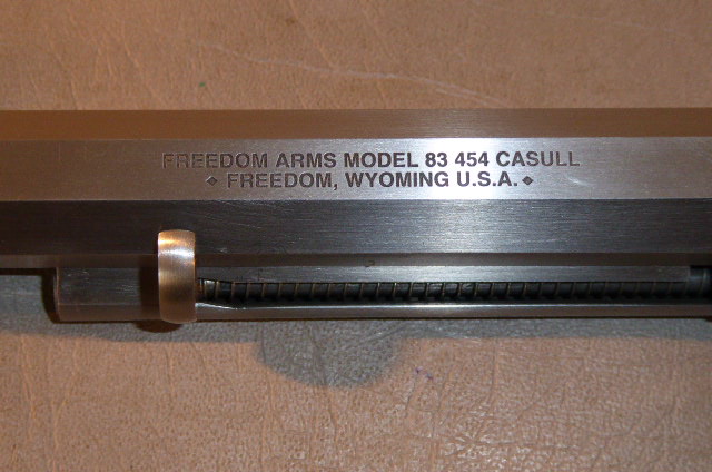Freedom Arms Mod. 83 Premium. SA- Revolver. Kal. 454 / 45 Colt / 45 ACP. – Bild 4