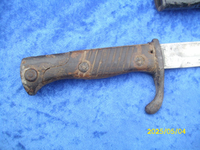 Achtung Sammler seltenes Simson & Co Suhl Bajonette 98/05 W16 no 98 Salut Teile – Bild 3