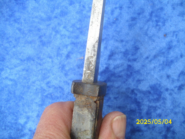 Achtung Sammler seltenes Simson & Co Suhl Bajonette 98/05 W16 no 98 Salut Teile – Bild 2