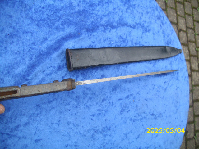 Achtung Sammler seltenes Simson & Co Suhl Bajonette 98/05 W16 no 98 Salut Teile – Bild 5