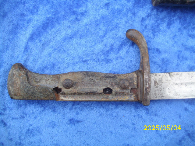 Achtung Sammler seltenes Simson & Co Suhl Bajonette 98/05 W16 no 98 Salut Teile – Bild 4
