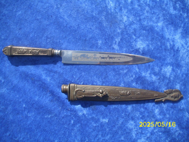 Sammler aufgepasst schönes Gaucho Messer no. 98 Teile – Bild 5
