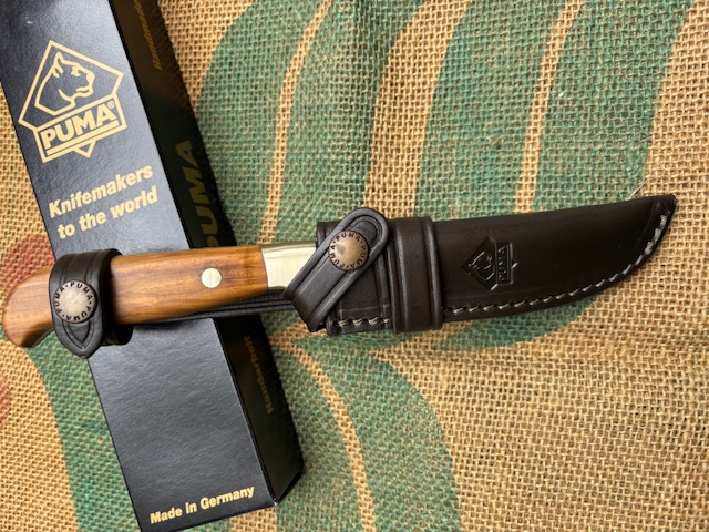 PUMA waidmann, Olivenholz Jagd/Outdoormesser 123580 – Bild 5