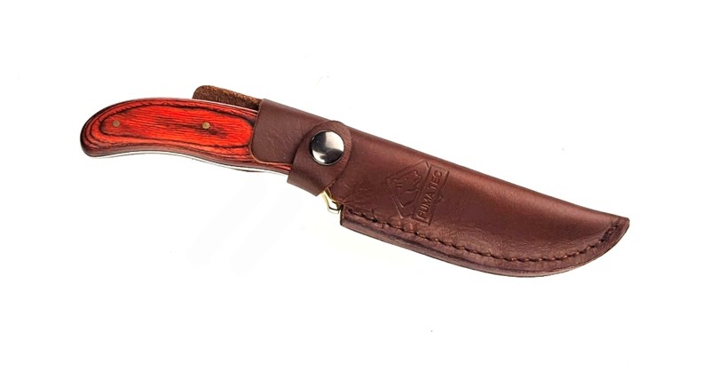 PUMA TEC, Gürtelmesser, Pakkaholz-Griff, feststehendes Messer, Jagdmesser – Bild 4