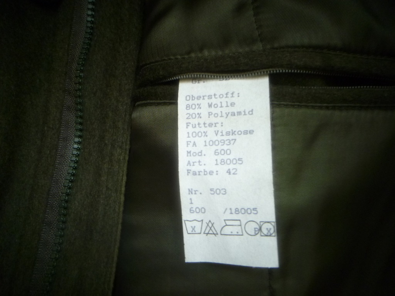 Jagd Lodenjacke u. Lodenhose Hoesmann Gr.52-50 – Bild 5