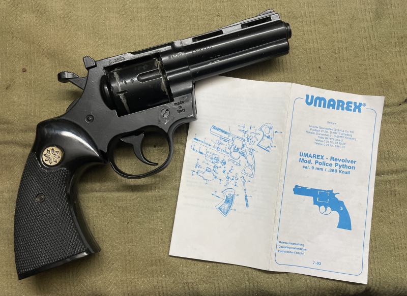 UMAREX Schreckschuss Revolver 9 mm No Röhm Reck ERMA cal. 380 Walther – Bild 4