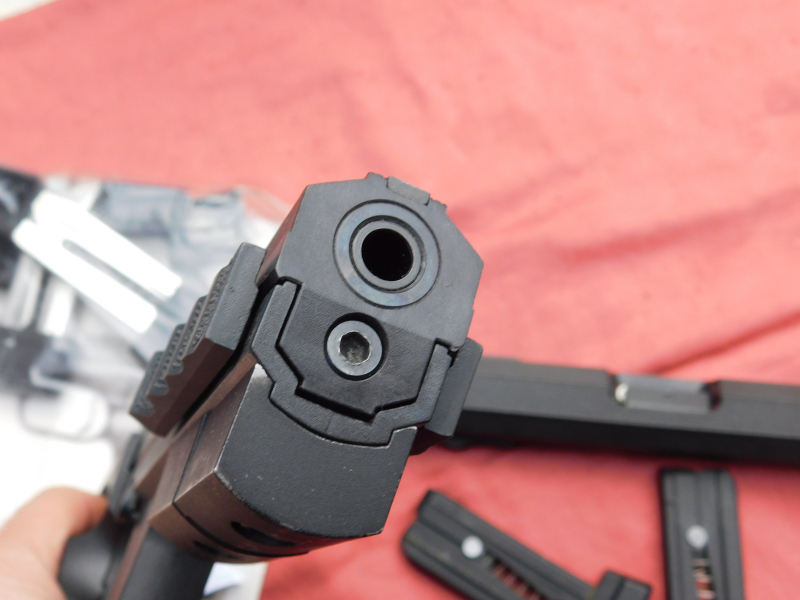Linksgriff Hämmerli 280 Kal. 32 S&W WC mit Wechselsystem Hämmerli 280 Kal. 22 LR, 4 Magazine – Bild 4