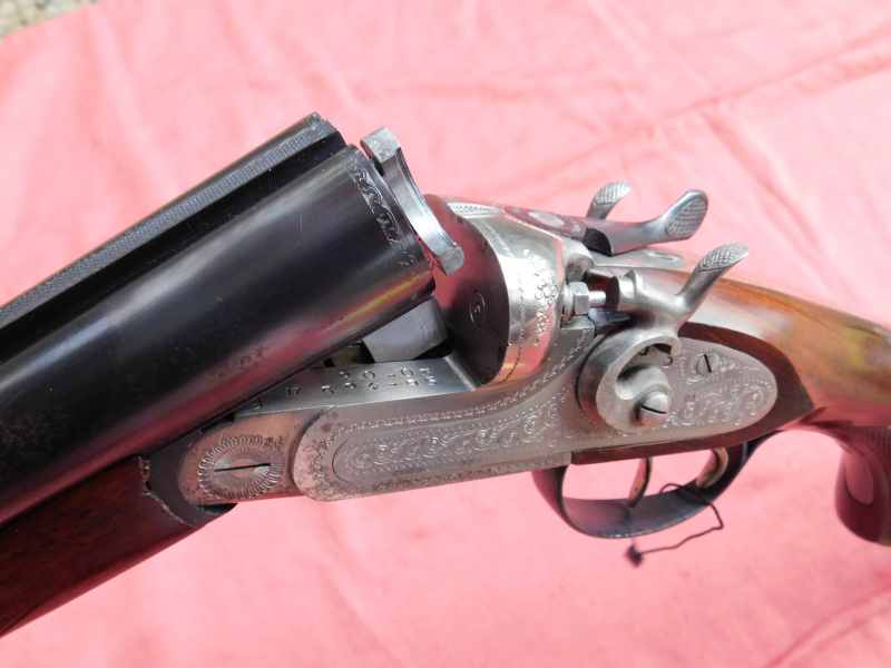 Seitenschlossflinte, Hahnflinte 12/70, Armas EGO, selten und gesucht – Bild 5