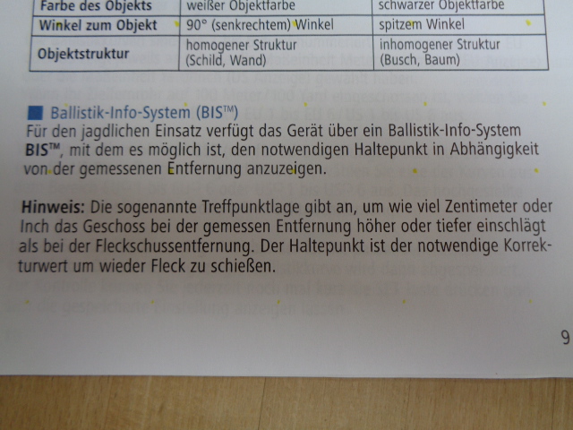 -Fernglas -ZEISS Victory 10x56 T* RF -Entfernungsmesser- Range Finder- u. Ballistic-Info-System – Bild 6