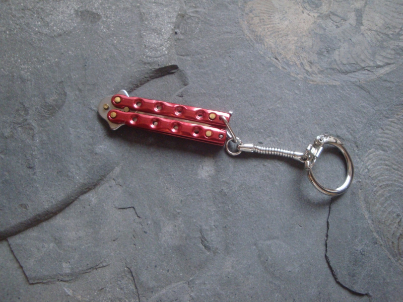 Butterfly Messer Schlüsselanhänger – obrázek 2