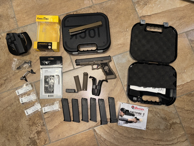 Custom Glock 17 Gen4 + Glock 34 MOS WS + Zubehör – Bild 6