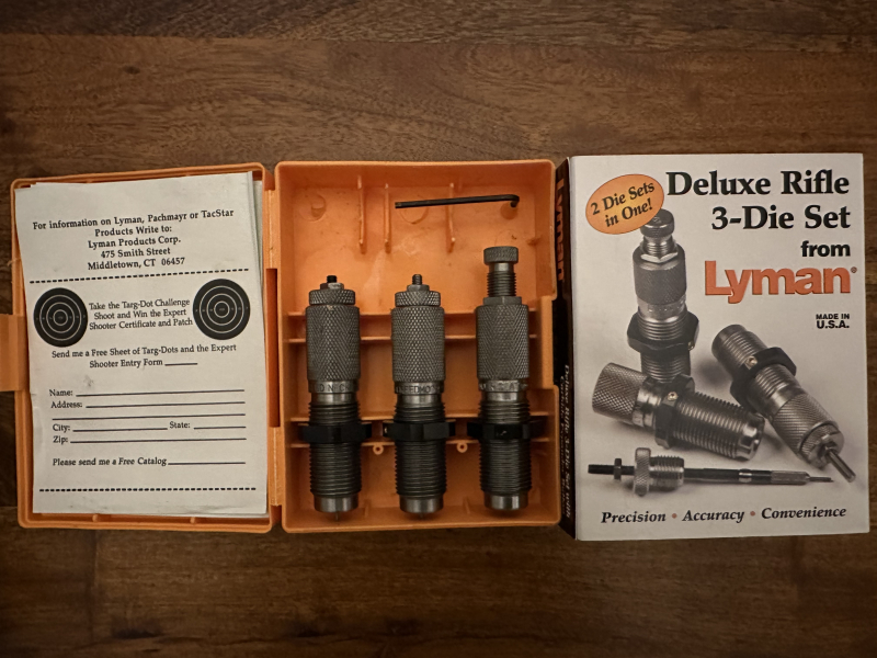 Matrizensatz Lyman Deluxe 6,5 Creedmoor – Bild 2