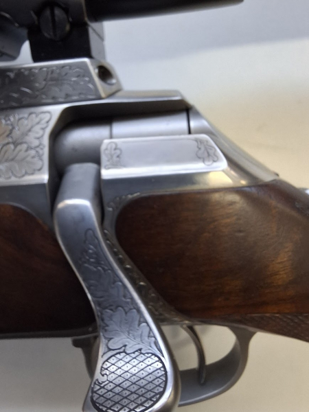 Sauer 202 Take Down LINKS 7x64 in Luxusausführung+ Zeiss Varipoint 2-12x56 mit Schwenkmontage – Bild 3