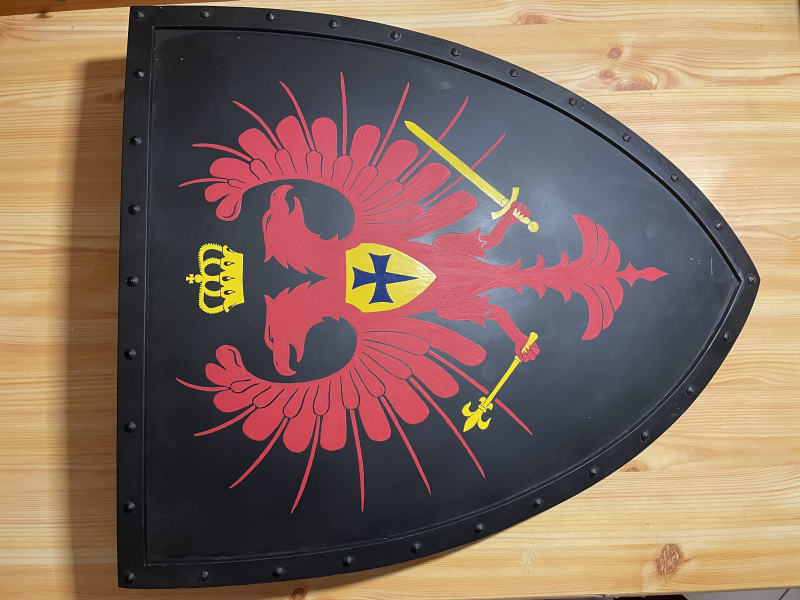 Massives Wappenschild Eisen Neuwertig – imagen 2
