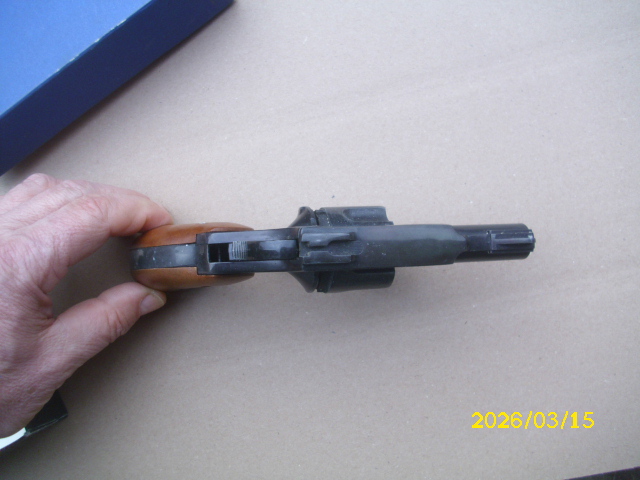 Achtung Sammler Jaguar 80 Revolver im Cal. 380 / 9 mm Knall frühe PTB 245 no. 9301 no Teile 98 – Bild 4