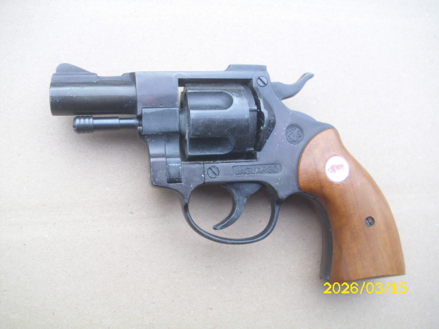 Achtung Sammler Jaguar 80 Revolver im Cal. 380 / 9 mm Knall frühe PTB 245 no. 9301 no Teile 98 – Bild 6