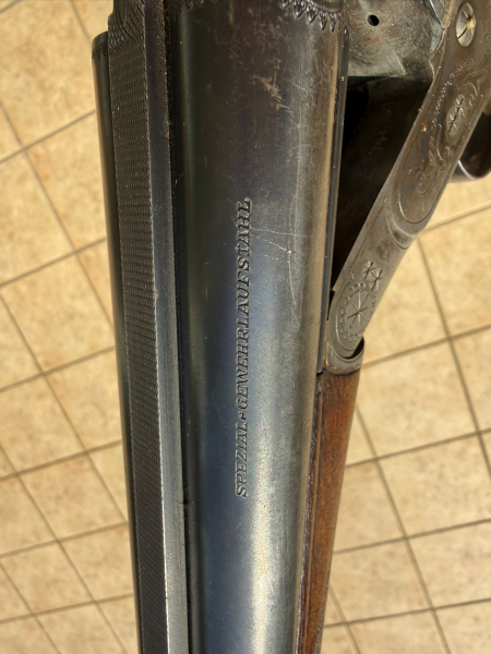 Spezial-Gewehrlaufstahl Aufschrift