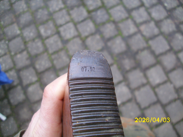 Achtung Sammler schönes altes Diana Mod. 23 Luftgewehr von 07.52 ohne F-Zeichen no 98 teile – Bild 4