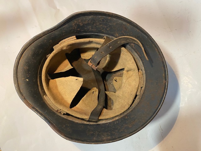 Luftwaffe Luftschutz Kradmelder Stahlhelm WK2 No Bajonett K98 – Bild 3