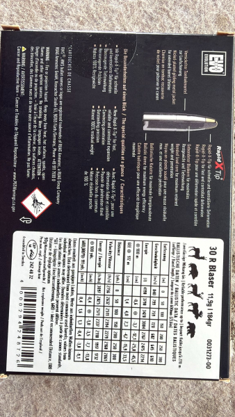 200 Schuß 30R Blaser Evolution 11,9g /184gr – Bild 2