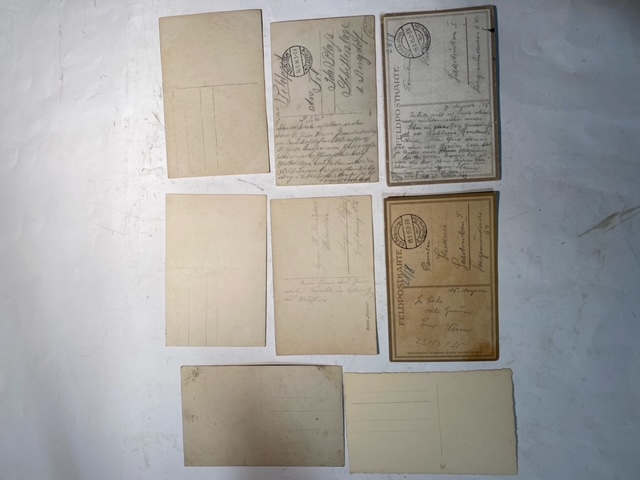 Dt.Reich Luftwaffe Kavallerie Foto Feldpost Saarbrücken 1915 No MG15 P08 Dolch – Bild 3