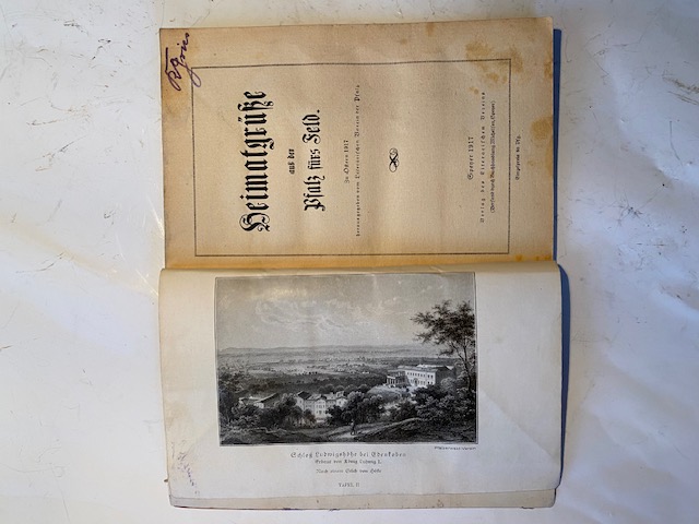 Dt.Reich Armee Kronprinz Bayern Heimat Pfalz Speyer 1917 No P08 Bajonett G98 – Bild 3