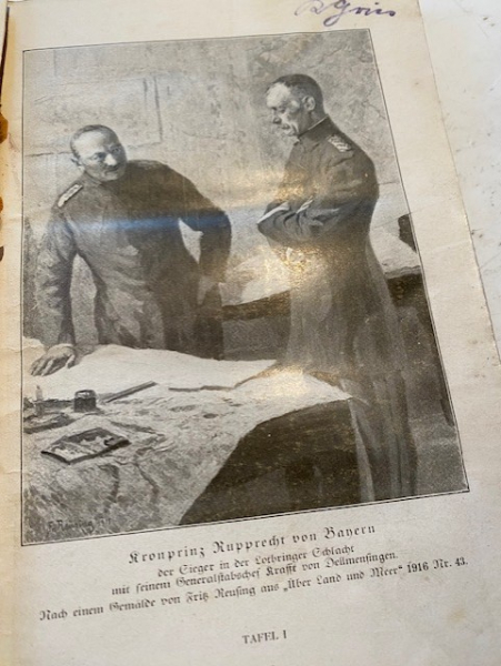 Dt.Reich Armee Kronprinz Bayern Heimat Pfalz Speyer 1917 No P08 Bajonett G98 – Bild 2