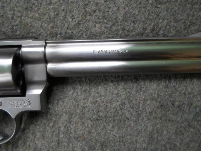 Smith & Wesson Mod. 629-2, .44 Rem. Magnum, 8 3/8 "Lauf, Stainless Steel, ungeflutete Trommel – nuotrauka 6