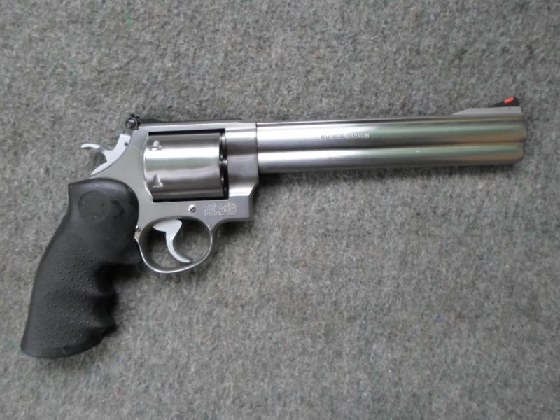 Smith & Wesson Mod. 629-2, .44 Rem. Magnum, 8 3/8 "Lauf, Stainless Steel, ungeflutete Trommel – nuotrauka 2