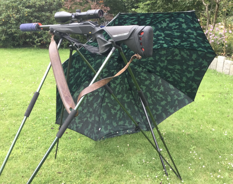 Jagdschirm 210 cm Camouflage – bilde 2