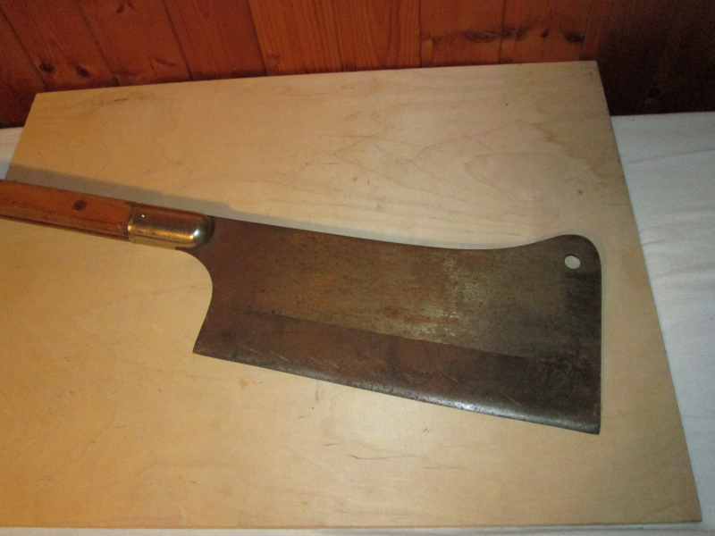 Fleischerbeil Rinderspalter Ochsenkopf 35 – Bild 3