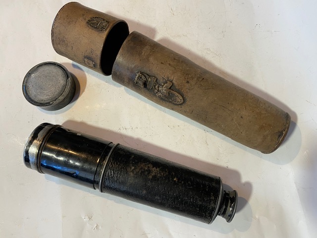 Dt.Reich Militär Marine Teleskop Fernrohr Voigtländer Braunschweig 1900 No ZF4 K98 Bajonett – Bild 2