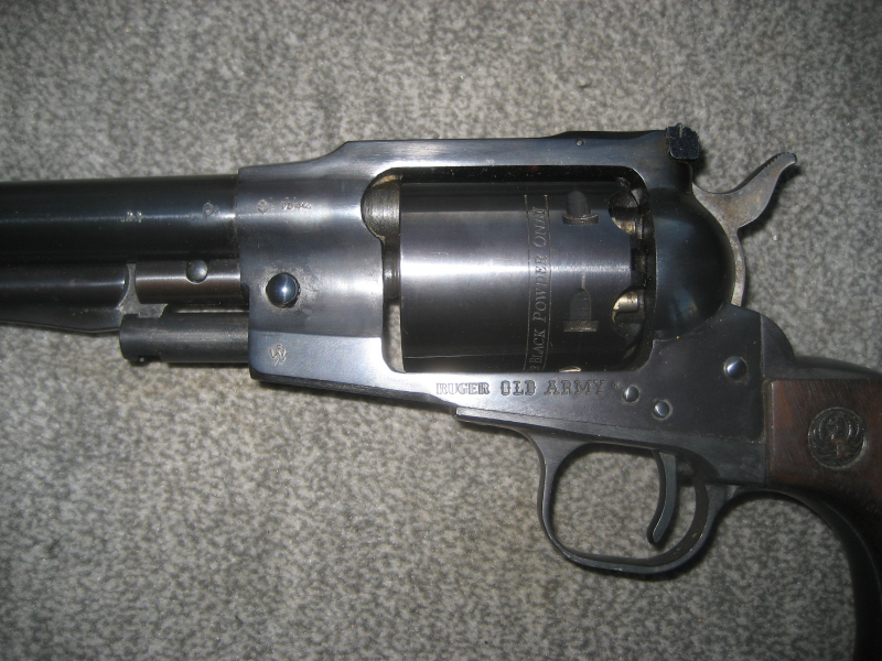 Ruger "Old Army" Perussionsrevolver, Kal..44BP super Zustand – Bild 3