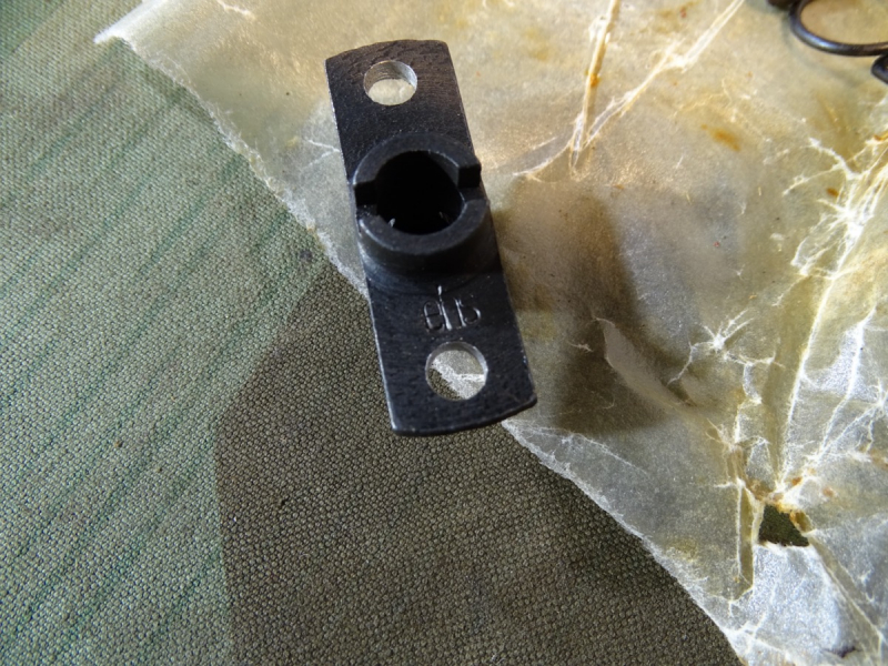 Aufnahme für Fliegerkreiskorn MG 42, Wehrmacht, Code ehs, mit Packpapier. – Bild 4