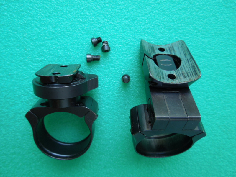 HENNEBERGER-DREHVERS.-Schwenk-Montage SET f.ZFRm.30mm Rohr REM700/SAUER100/MAUSER18 NP € 479 GERMANY – Bild 4