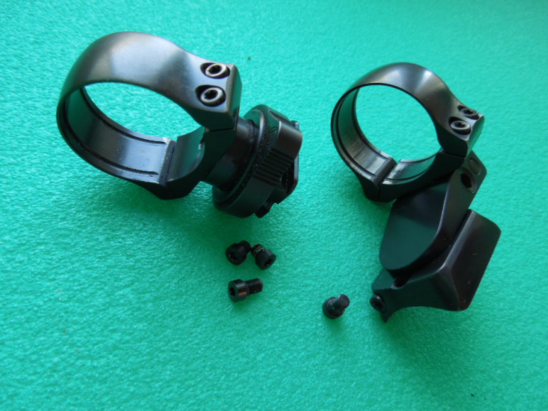 HENNEBERGER-DREHVERS.-Schwenk-Montage SET f.ZFRm.30mm Rohr REM700/SAUER100/MAUSER18 NP € 479 GERMANY – Bild 3