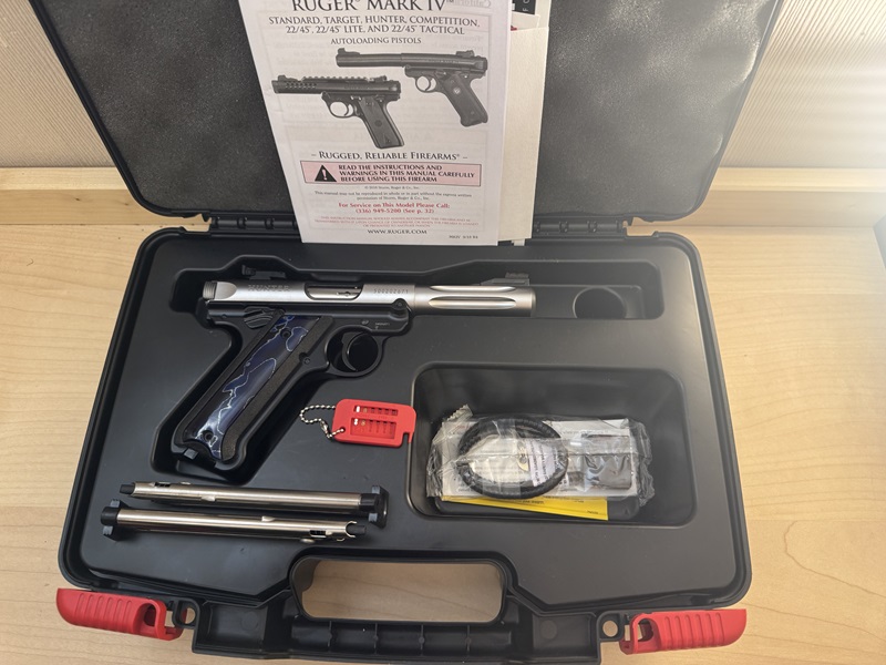 SLP Ruger Mark IV Hunter Talo Stainless 4,5" .22lr – Bild 2