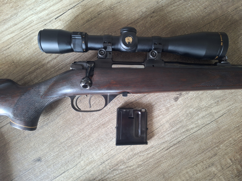 Rep.-Büchse Brünner Mod. Fox 2 im Kaliber .222 Rem. m. ZF NIKON Monarch 3-9x40 – Bild 2
