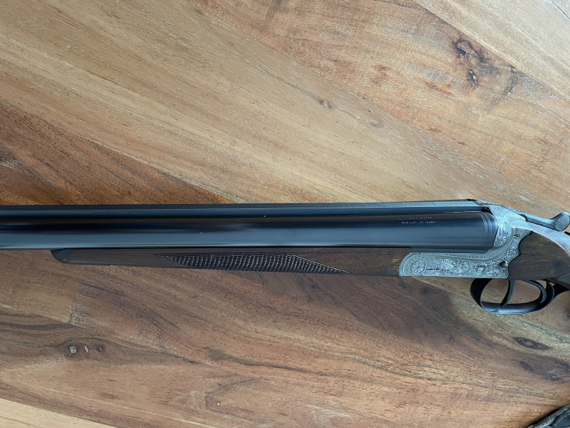 Simson Suhl Flinte - Doppelflinte - Querflinte / Kaliber 16/70 , Beschuss: März 1989 – Bild 2