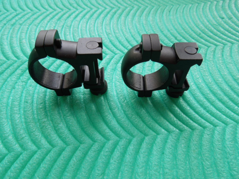 Kipp/Fest-Montage RINGE f. ZFR m. 25,4/26mm Rohr & 22mm WEAVER BH 10mm TOP verarbeitet! – Bild 4