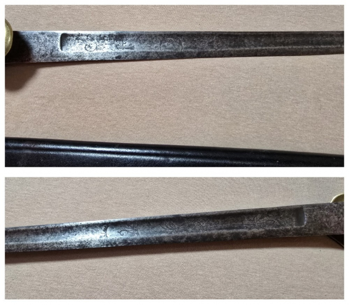 Alter Hirschfänger, ca XIX. Jhdt. , restauriert – Bild 6