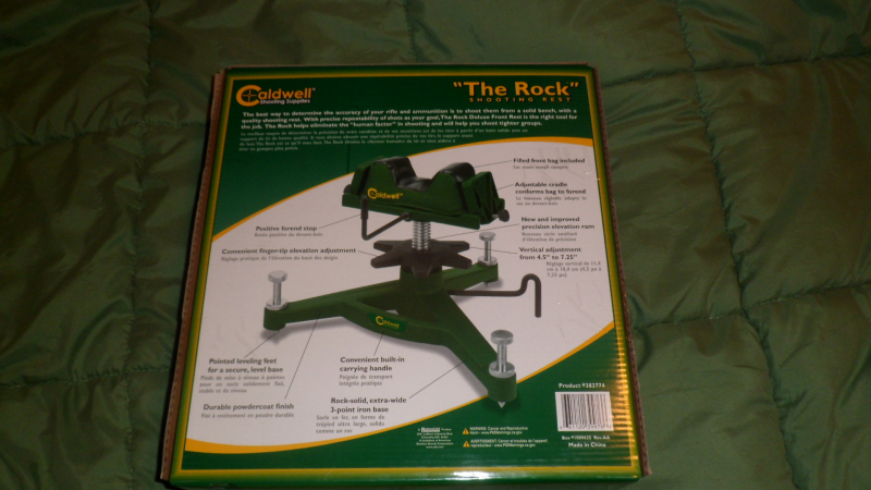 Caldwell The Rock Deluxe Schießauflage Rest – Bild 2