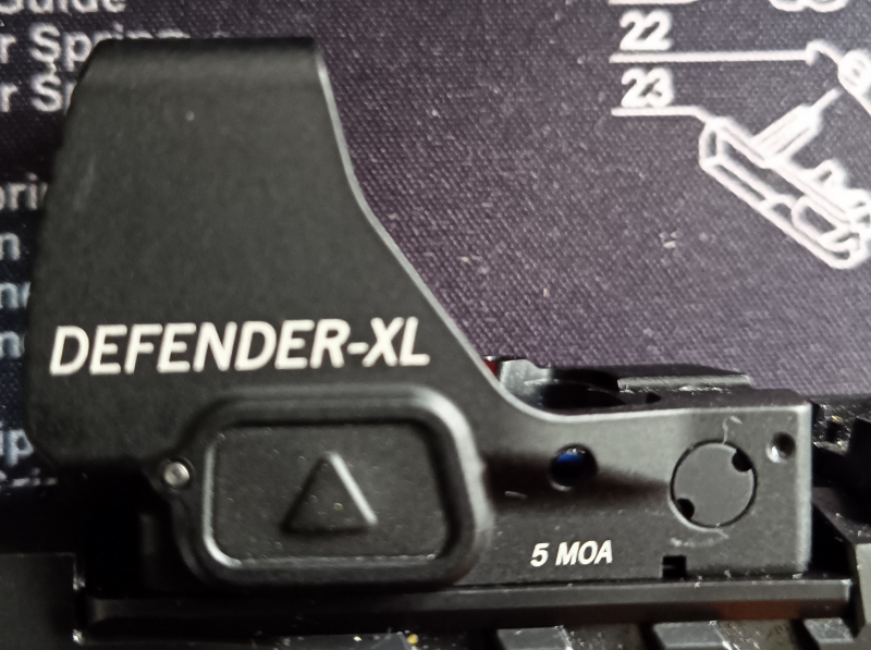 Vortex Defender XL 5MOA Red-Dot – billede 2