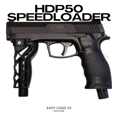Speedloader HDP50 GEN 2 | +6 Schuss | PLUG & PLAY | + 6 Alu-BBs Geschenk PETG – Bild 2