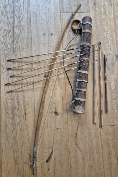original Buschmann Pfeil und Bogen – Bild 4